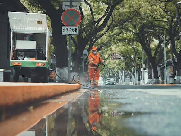 How to remove paint from asphalt.